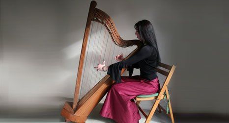 Qualified harp tutor