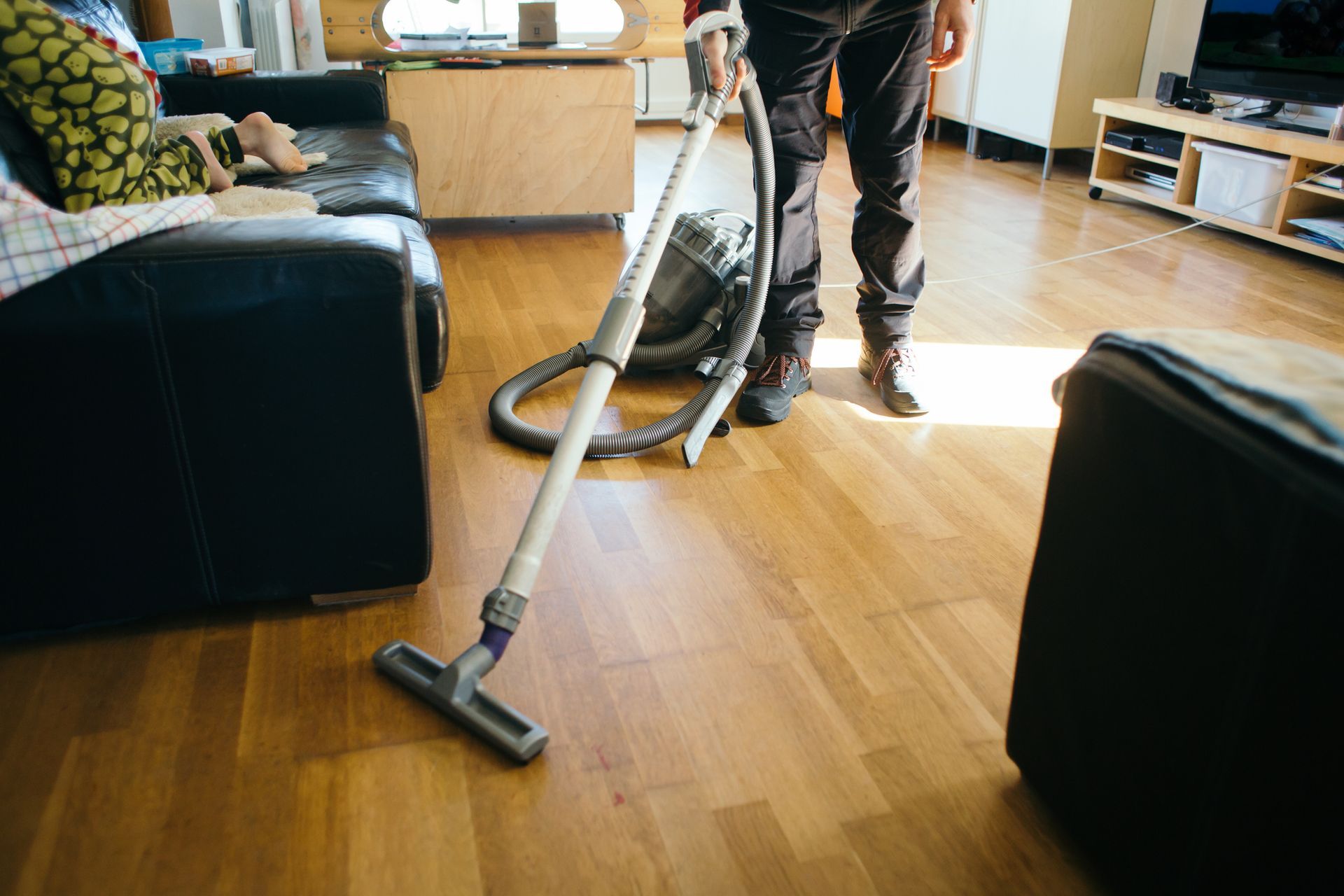 Floor Dust Cleaning — Central Falls, RI — Fogo Janitorial
