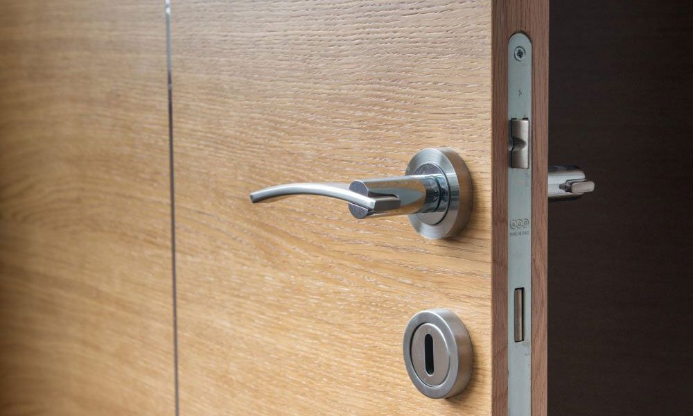 wooden door locks