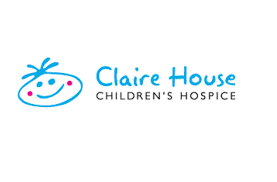 The logo for claire house children 's hospice customer of 1st choice Wrexham Locksmiths