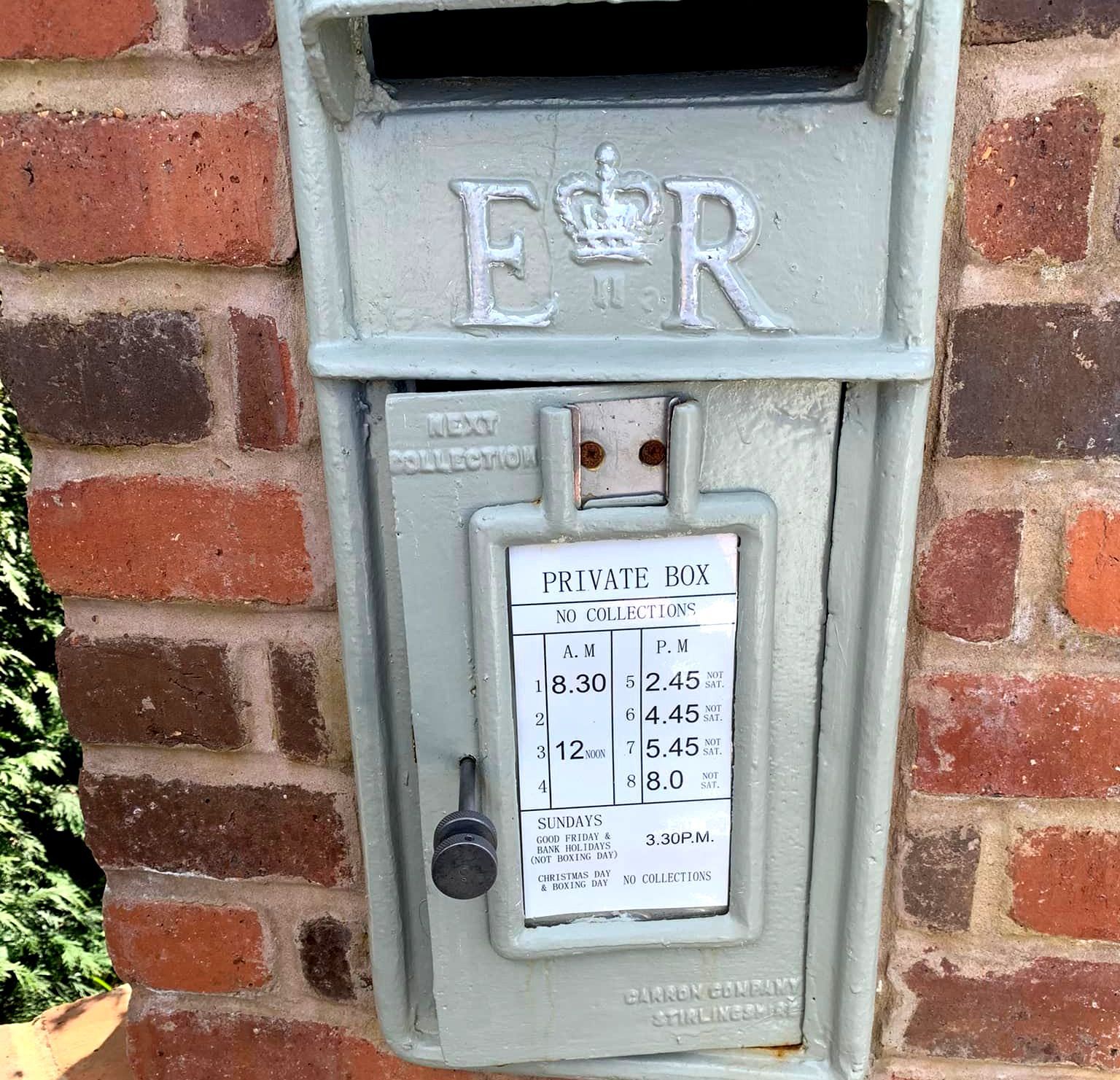 A mailbox key lost in Gresford Wrexham