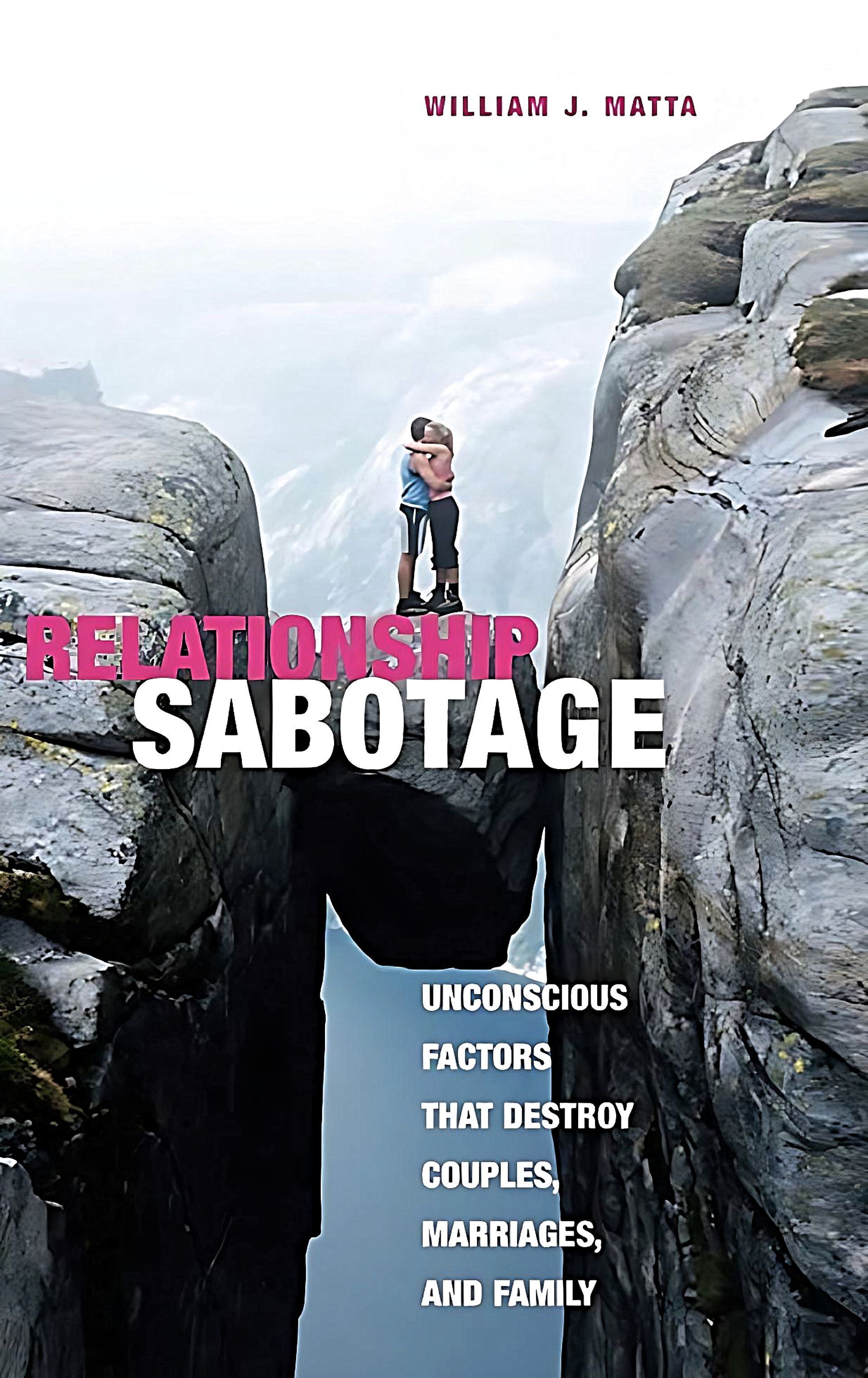 relationship sabotage book cover- publications page