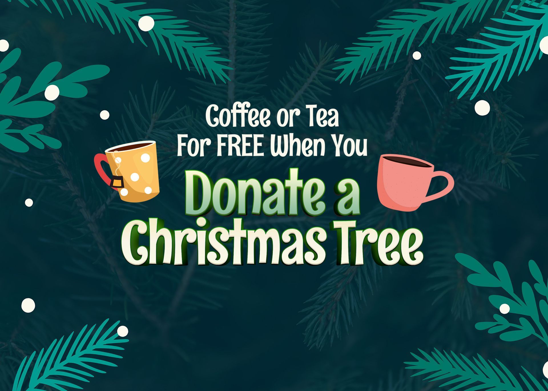 Donate your christmas tree