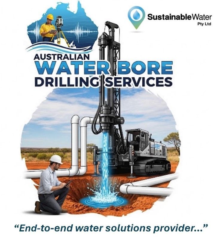 australian water bore drilling services