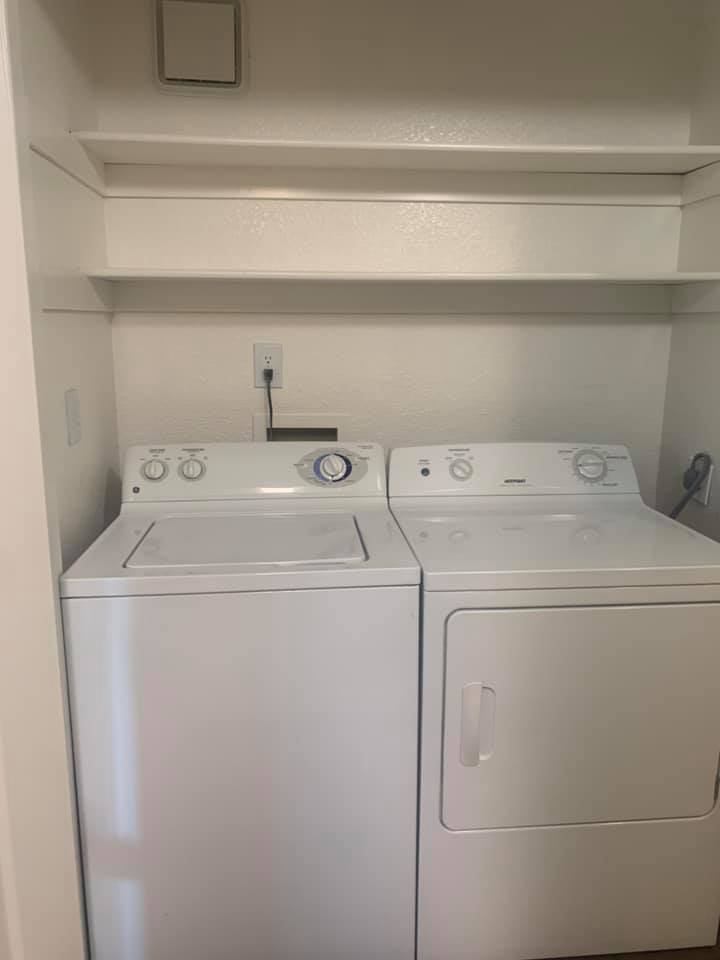 Washer & Dryer In All Units