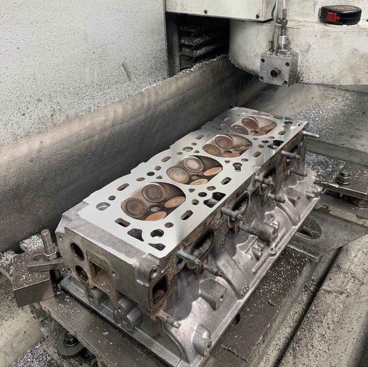 pulizia rettifica motore