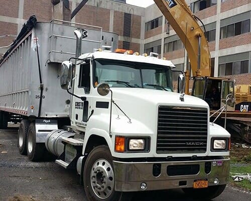 truck 9 — total demolition in Albany, NY