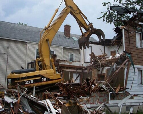 truck 13 — total demolition in Albany, NY