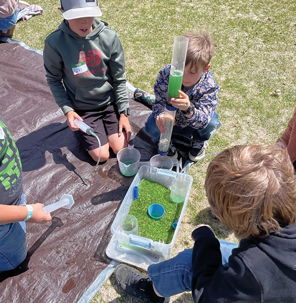 Educating young people about wise use and sustainability of our valuable water in the White Mountain