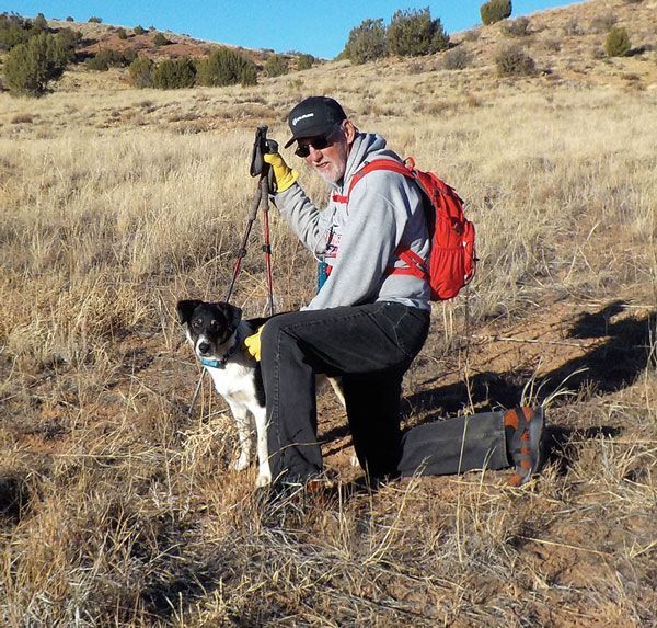 Hiking with friends and Canines