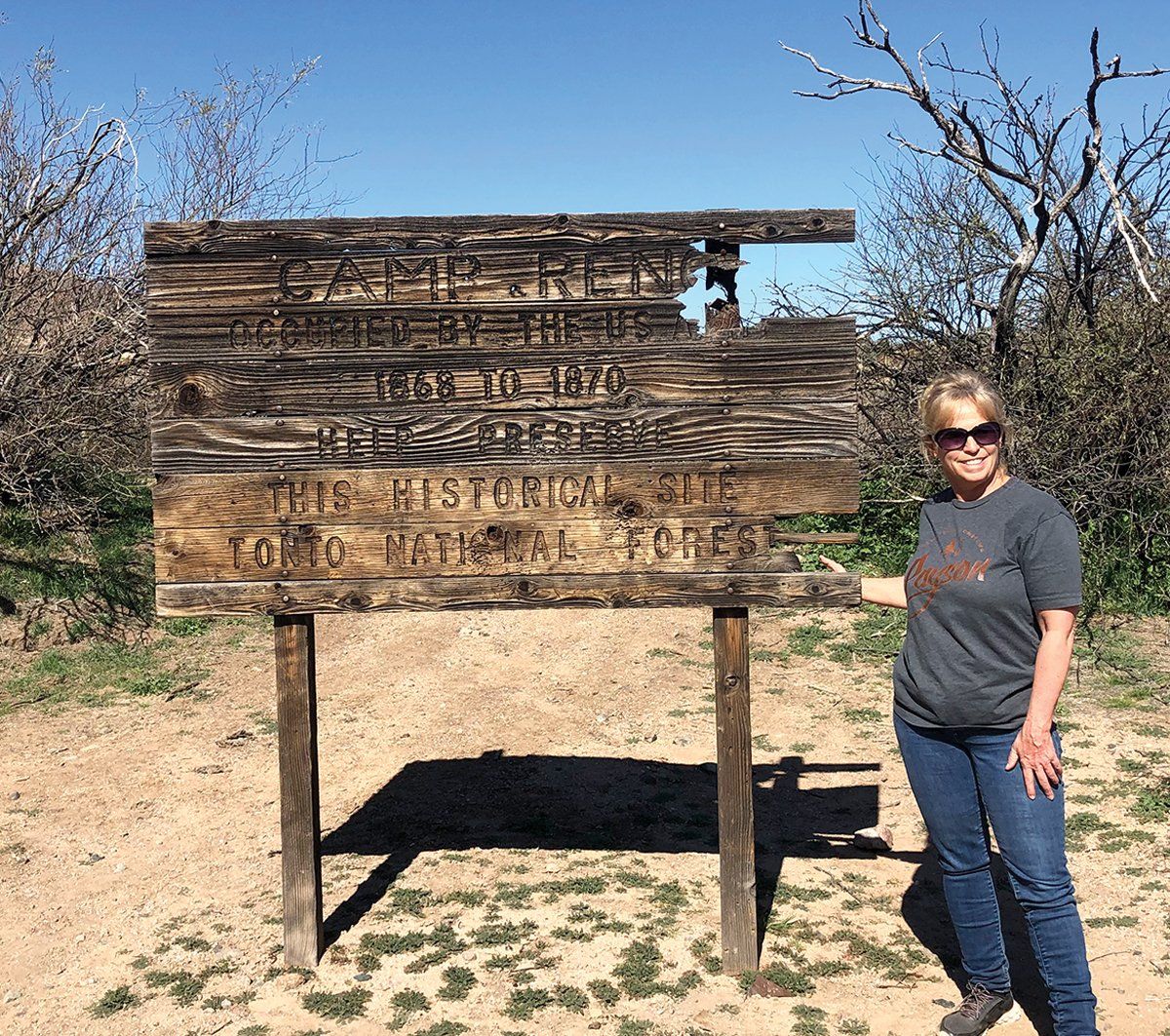 Remnants of Camp Reno