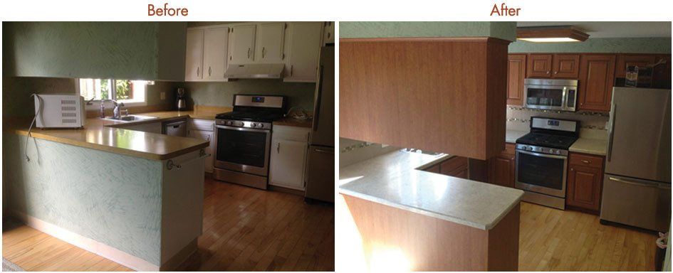 Kitchen Cabinet Resurfacing Gallery | Buffalo & Rochester, NY | Premier