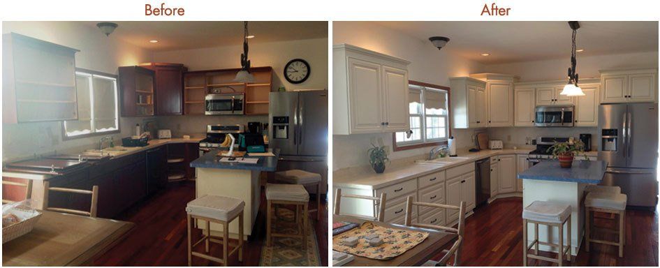 Kitchen Cabinet Resurfacing Gallery | Buffalo & Rochester, NY | Premier