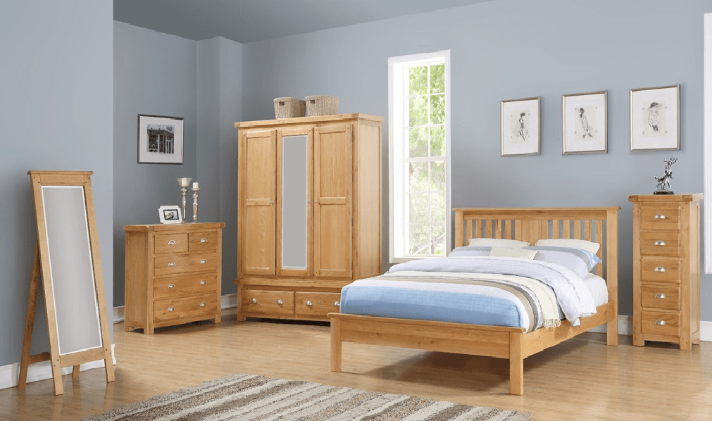 Epsilon Double Bed in Charcoal Grey