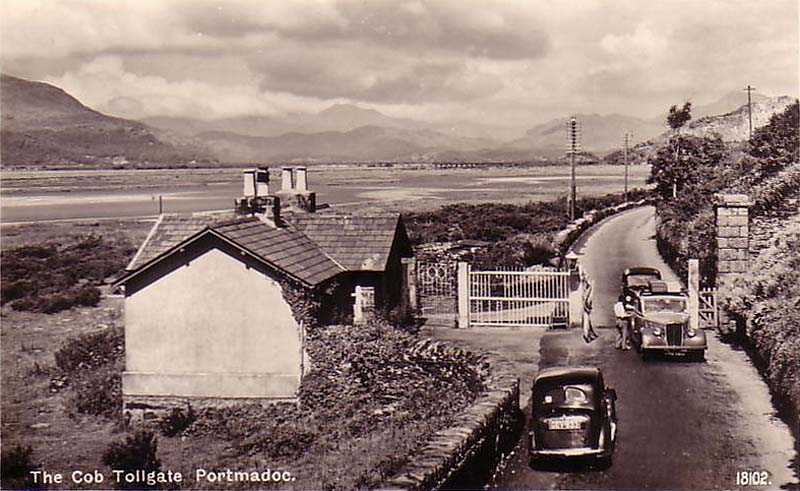 Picture of the Old Cob Tollgate, Porthmadog
