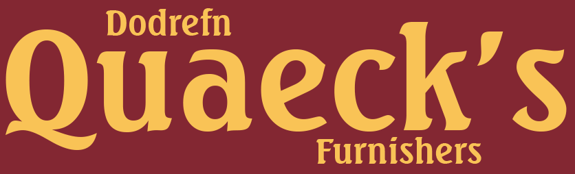 Dodrefn Quaeck's Furnishers Logo - Header