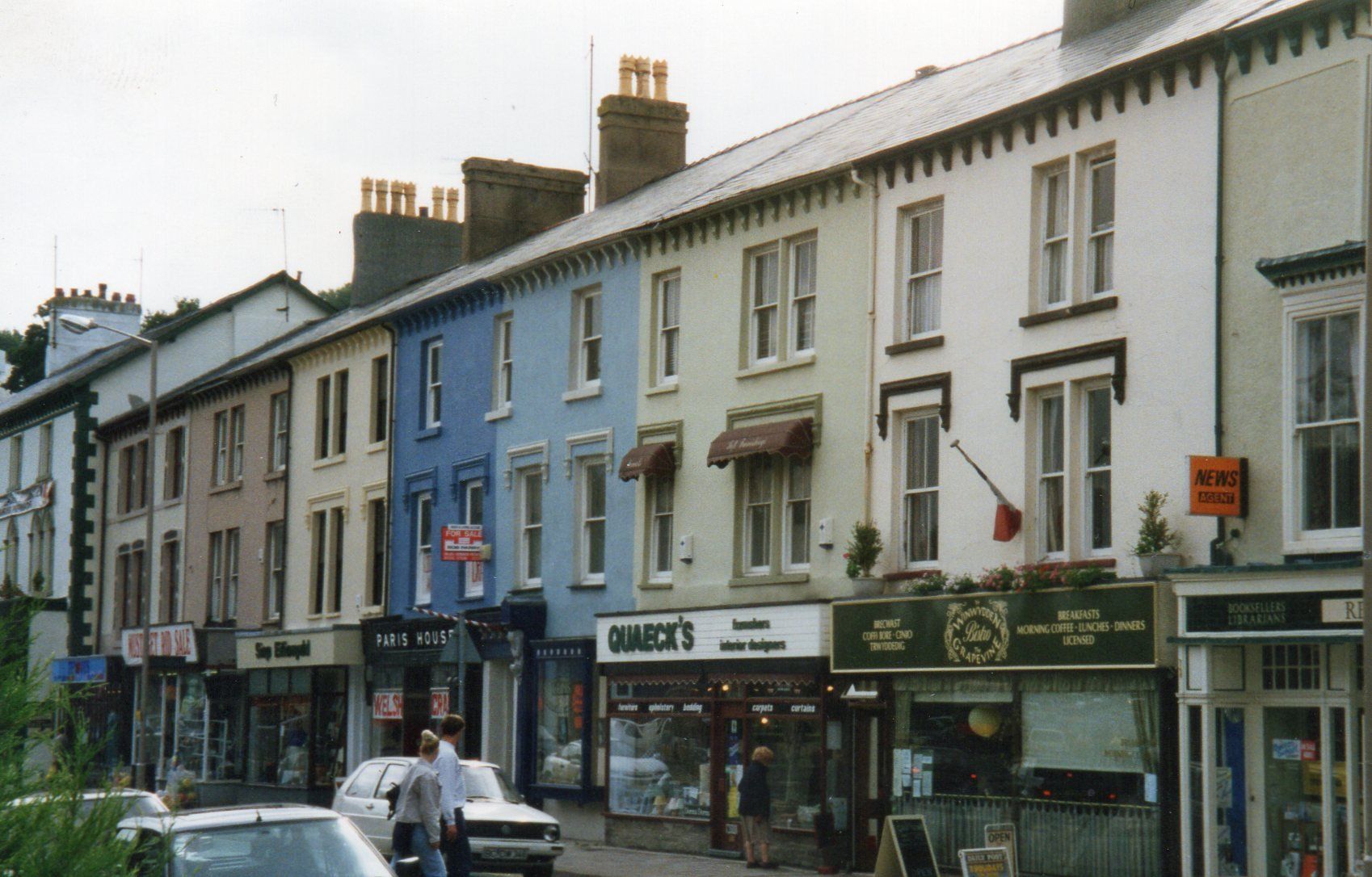 150 High Street as seen from 133 High Street during the 1990s