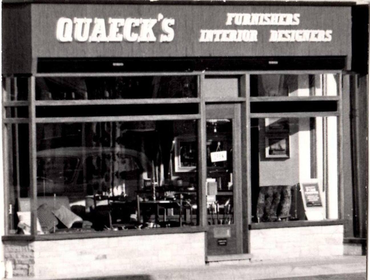 Quaeck's 150 High Street in the early days