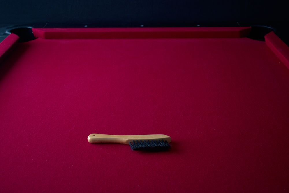 tips to properly clean pool table felt