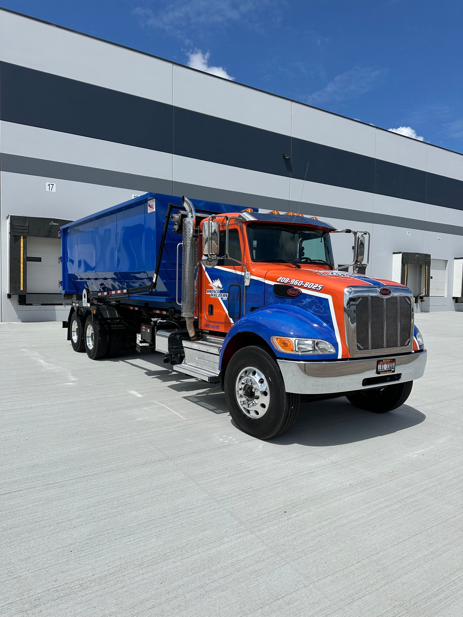 Commercial Dumpster Rentals in Boise, Meridian, Nampa, Idaho by Bronco Haulers
