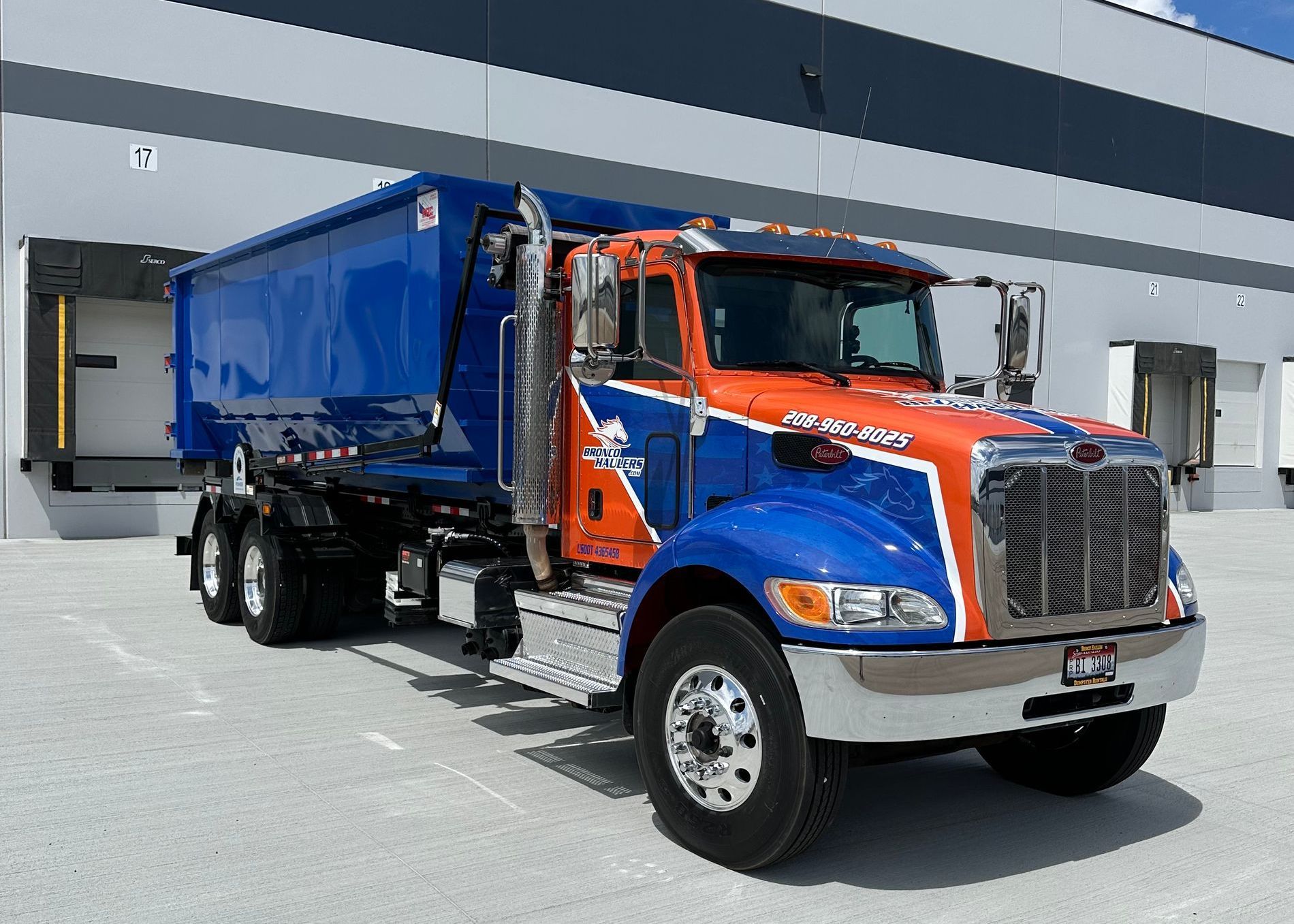 Commercial Dumpster Rentals in Boise, Meridian, Nampa, Idaho by Bronco Haulers