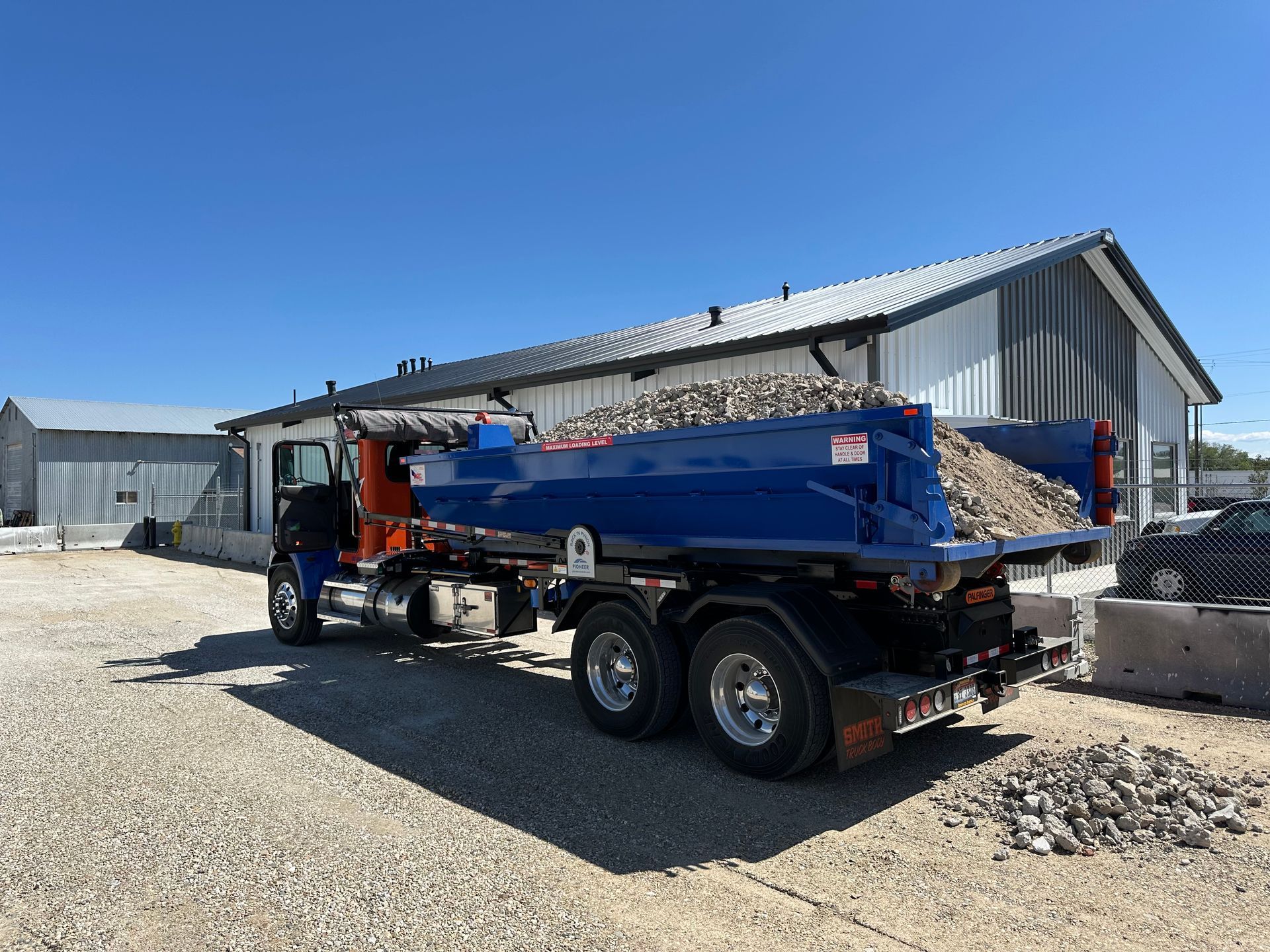 Bronco Haulers offers landscape material delivery