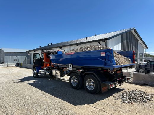Bronco Haulers offers landscape material delivery