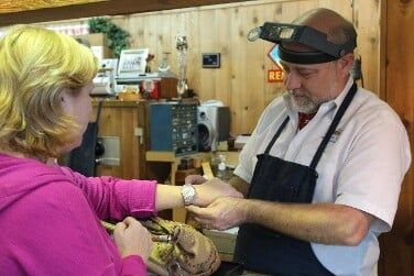 Woman Wearing Watch for Testing — Clearwater, FL — Patrick Day Jewelers