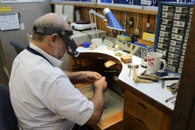 Inspecting Jewelry — Clearwater, FL — Patrick Day Jewelers
