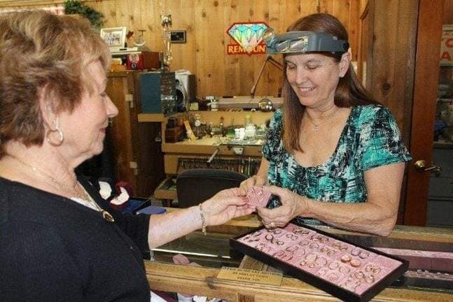 Customer Buying Jewelry — Clearwater, FL — Patrick Day Jewelers