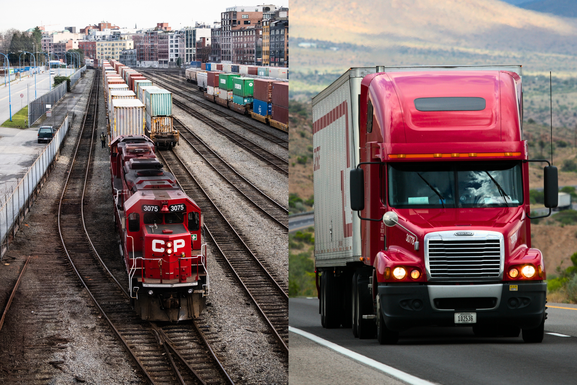 Can Sustainable Logistics Transform Supply Chains from Road Transport to Rail Freight?