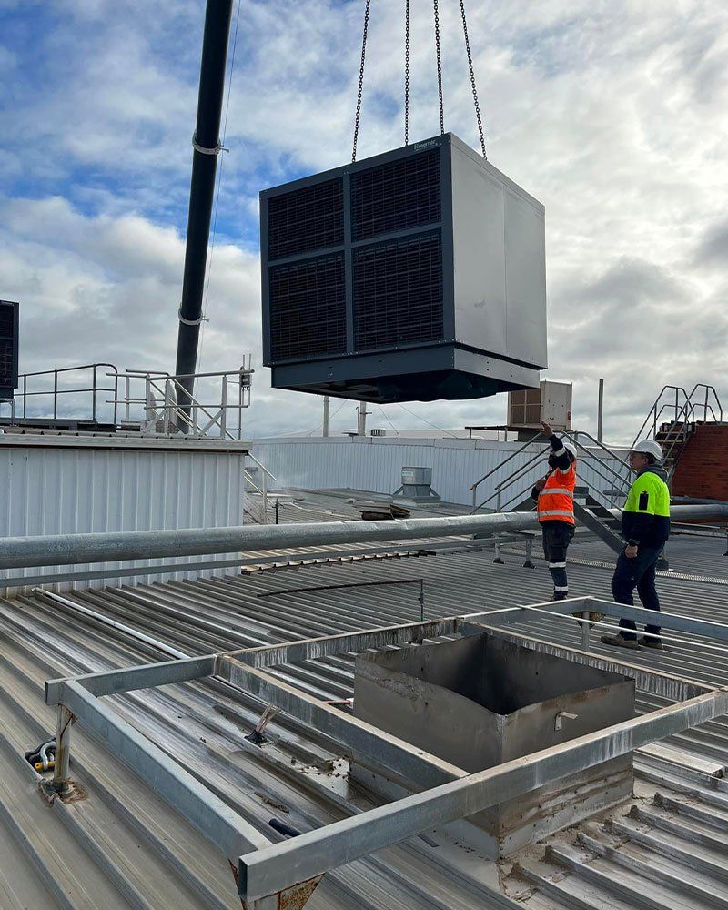 Air Conditioning Unit Outside — Shepparton, VIC — BCR