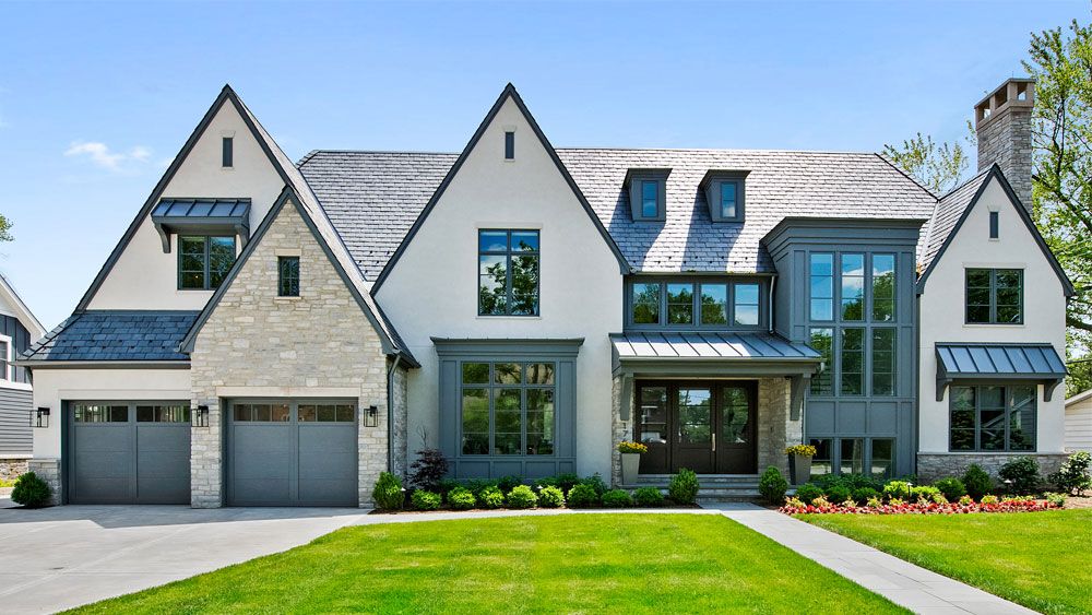 Residential House With Tinted Windows