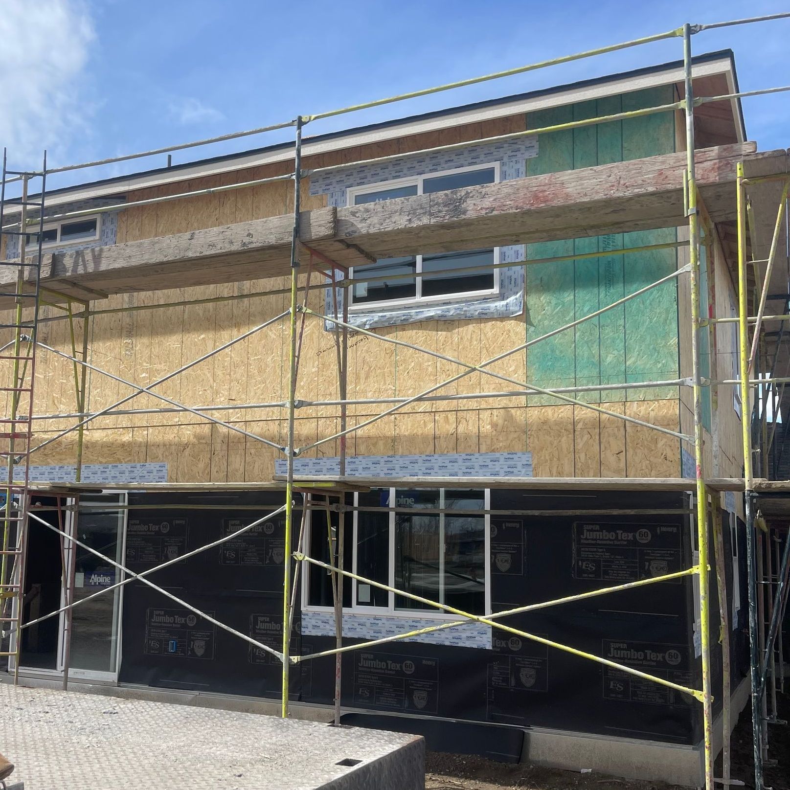 Preparing a home in Reno, Nevada for stucco siding to be installed