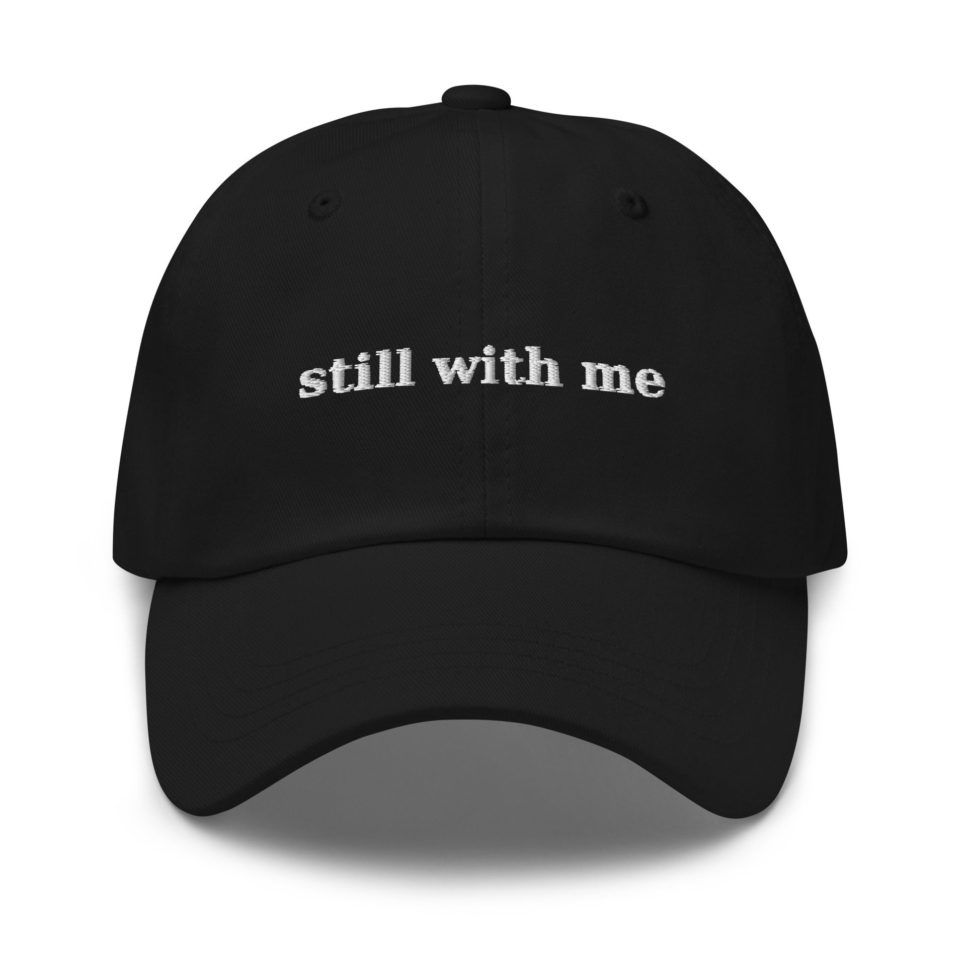 embroidered grief remembrance hat, quiet tribute dad cap for memory and healing, sentimental gift for loving remembrance