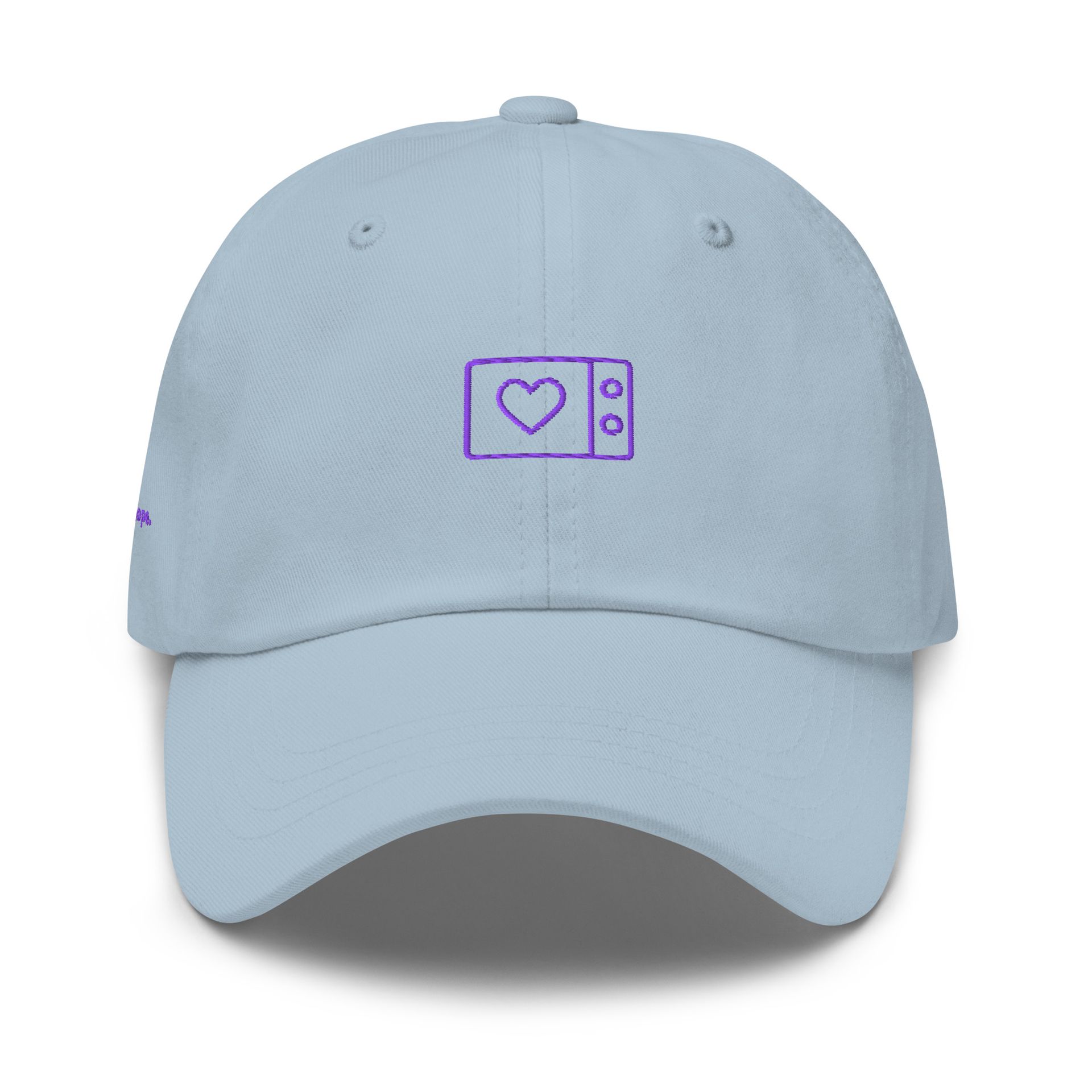 Microwaved Hope embroidered hat, minimalist healing cap for quiet dreamers, gentle mental health gift with meaning