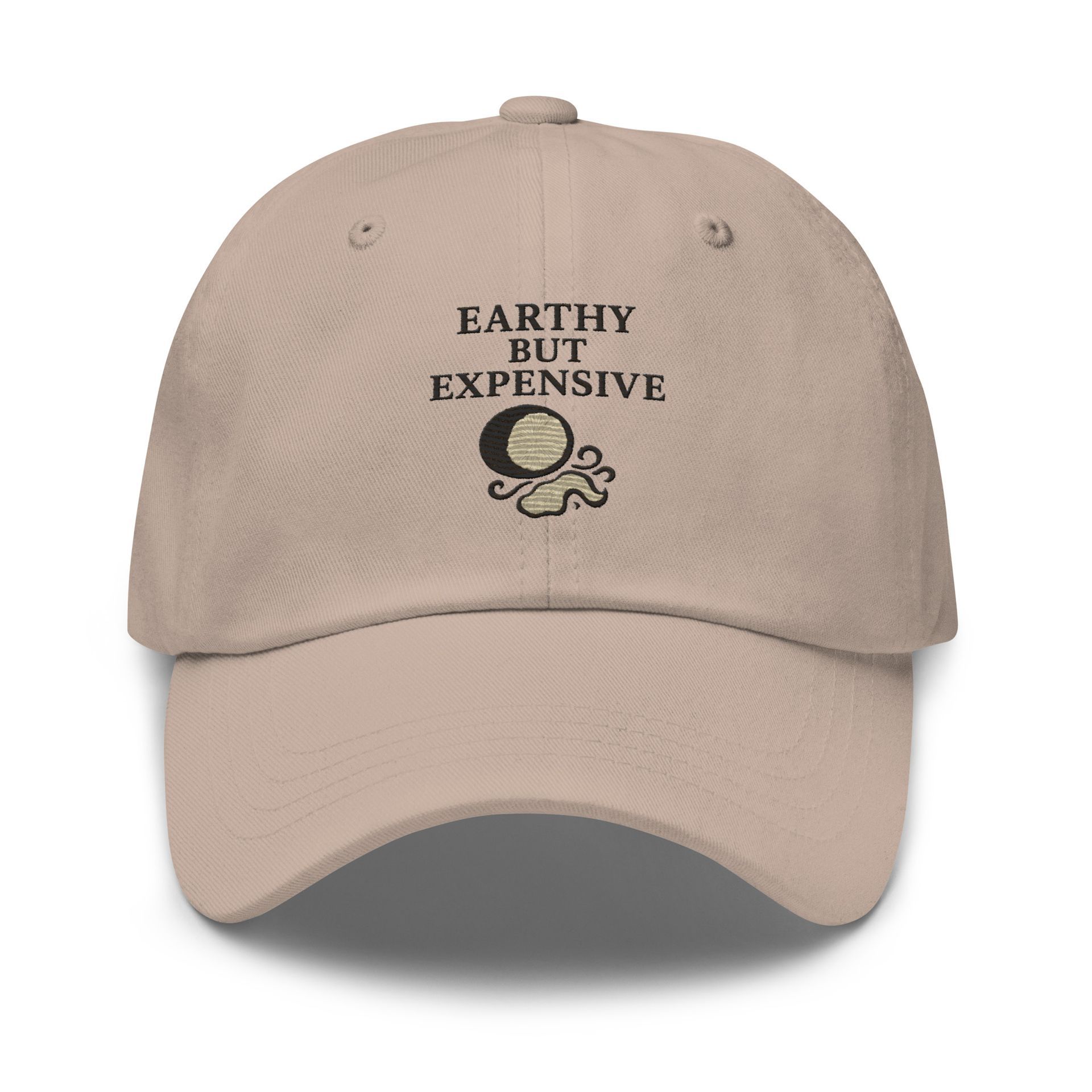 truffle hat, foodie embroidered cap, gourmet mushroom dad hat, luxury foodie fashion, culinary couture, elegant food