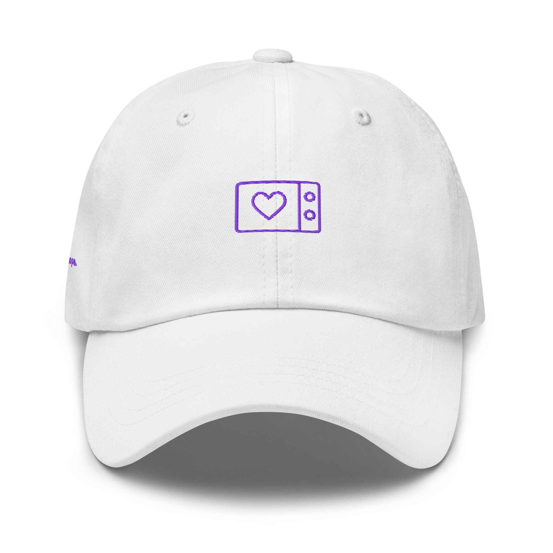 Microwaved Hope embroidered hat, minimalist healing cap for quiet dreamers, gentle mental health gift with meaning