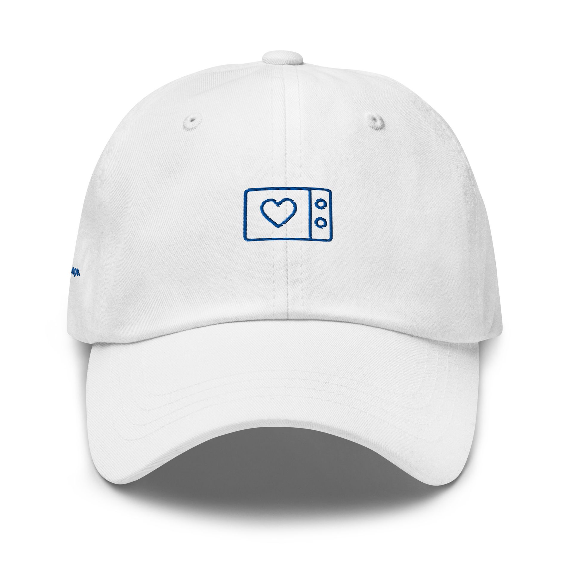 Microwaved Hope embroidered hat, minimalist healing cap for quiet dreamers, gentle mental health gift with meaning