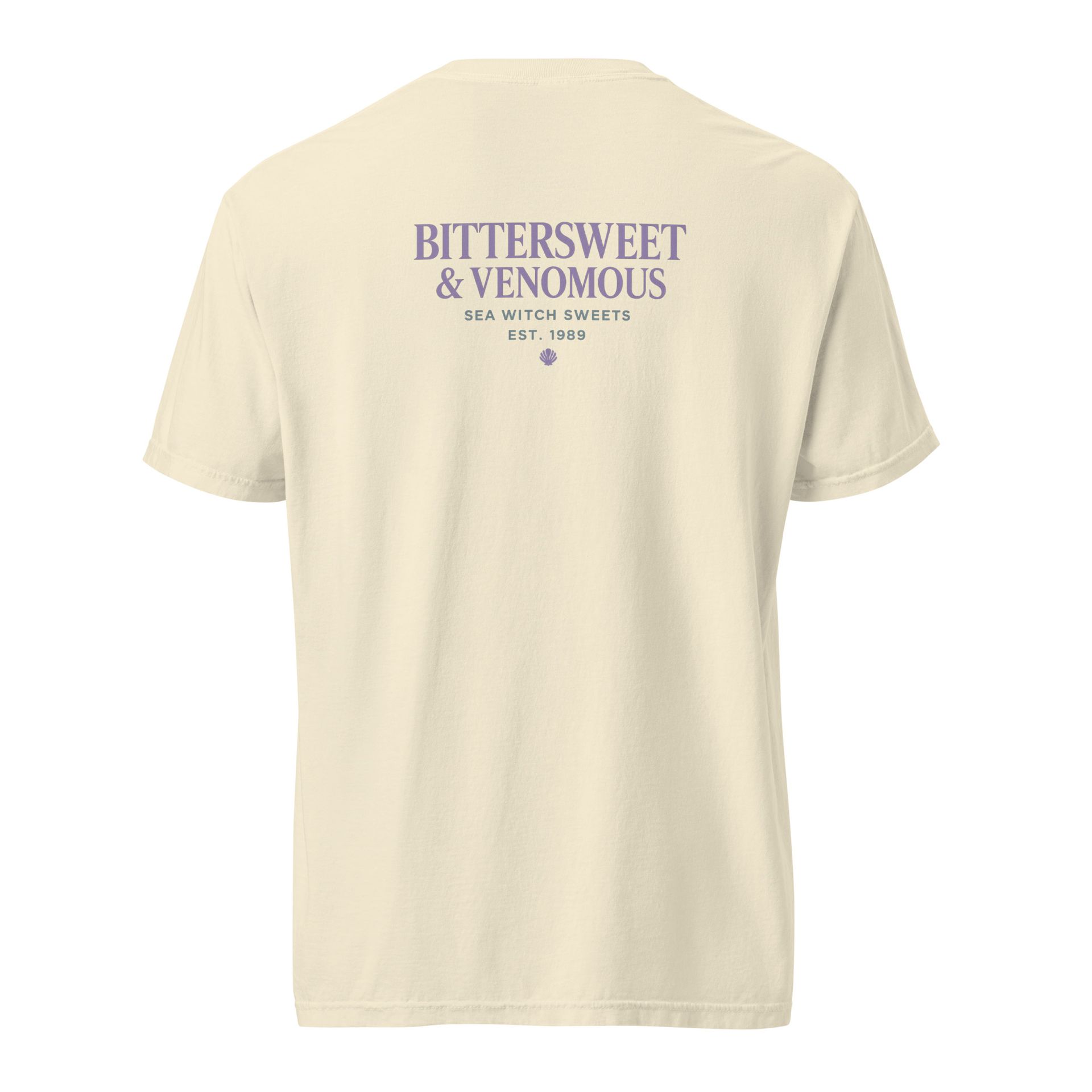 kawaii pastel embroidered shirt, bittersweet lollipop tee, foodie comfort colors t-shirt, cute sea-inspired clothing