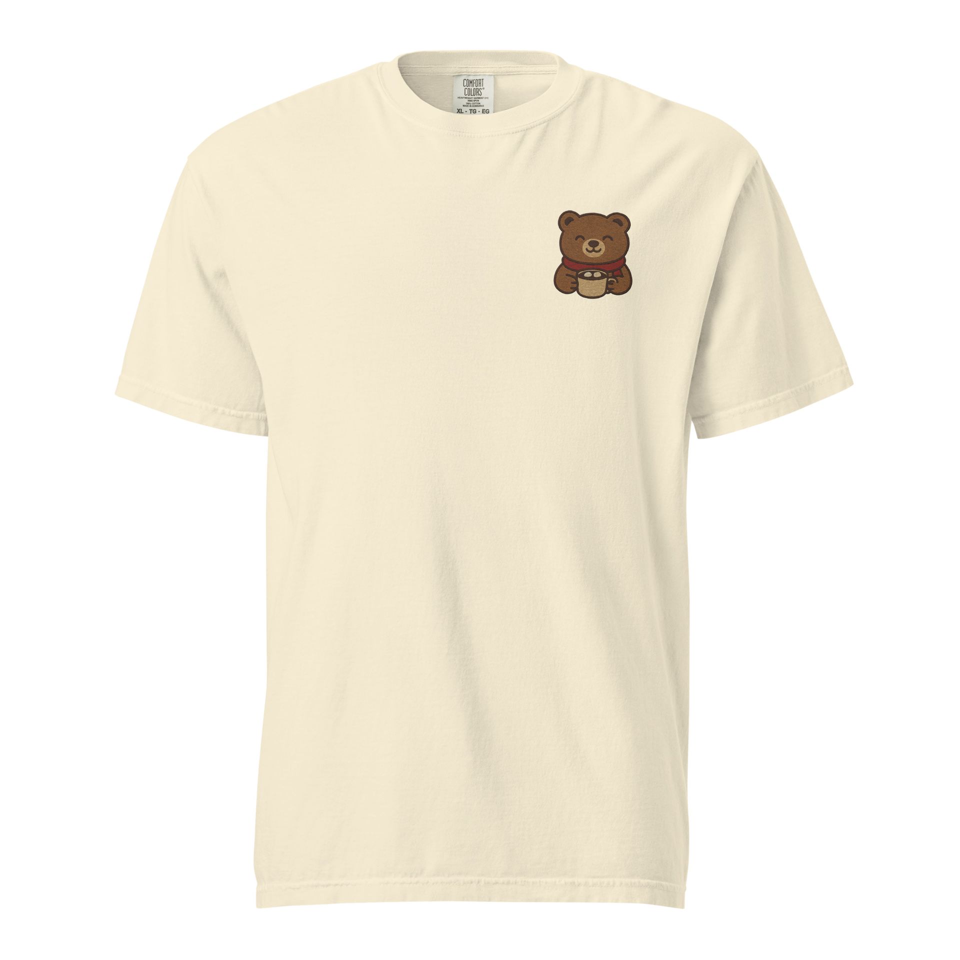 Bear Cocoa | Embroidered Tee