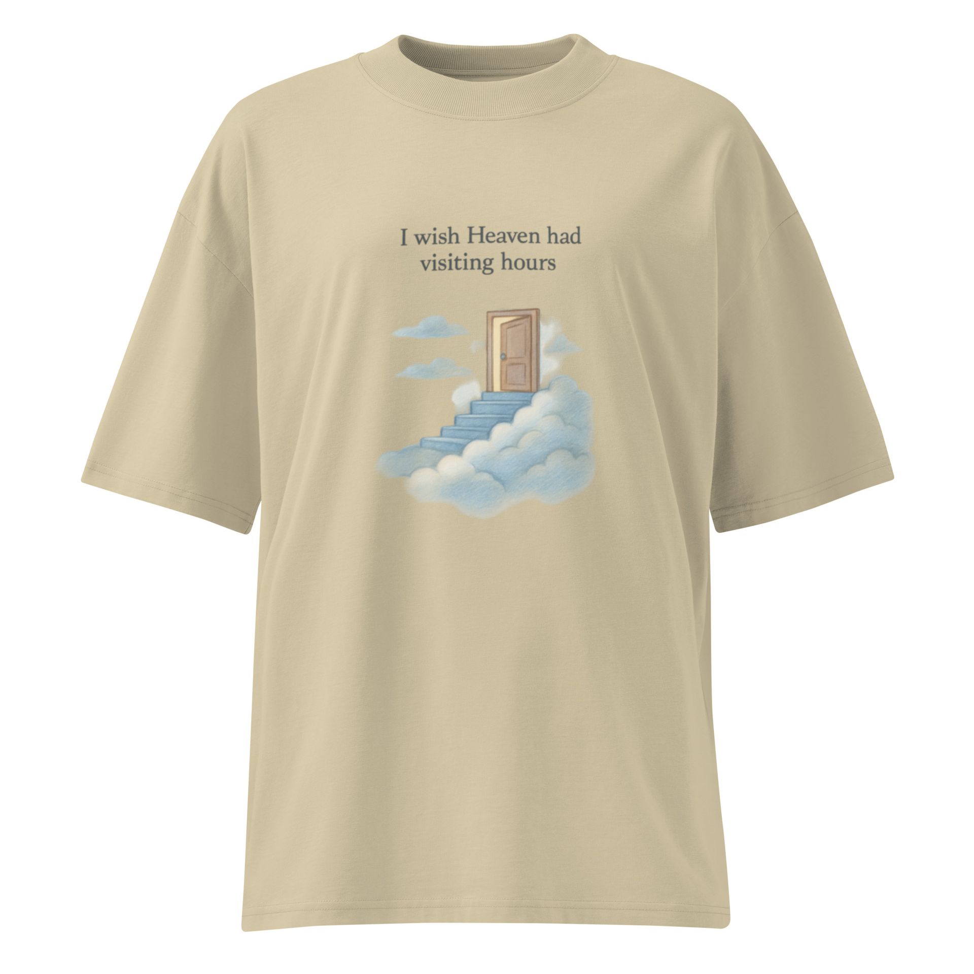 grief shirt, heaven t-shirt, memorial tee, remembrance gift, soft cloud design, Notes for the Soul, gentle healing apparel