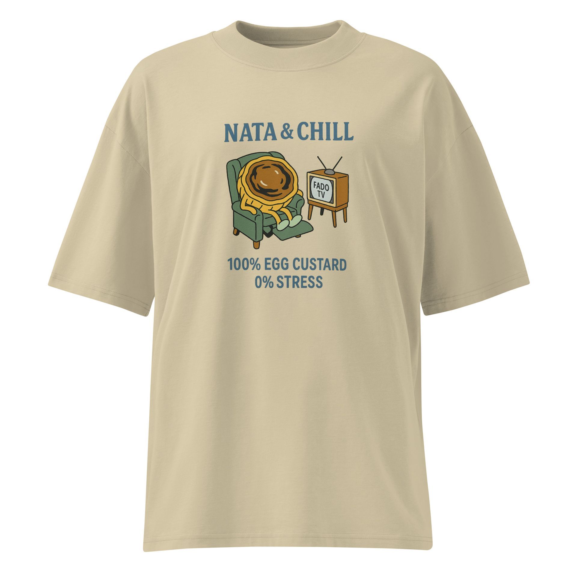 pastel de nata graphic tee, chill foodie shirt with Portuguese dessert print, Lisbon summer vibe for Gen Z food lovers