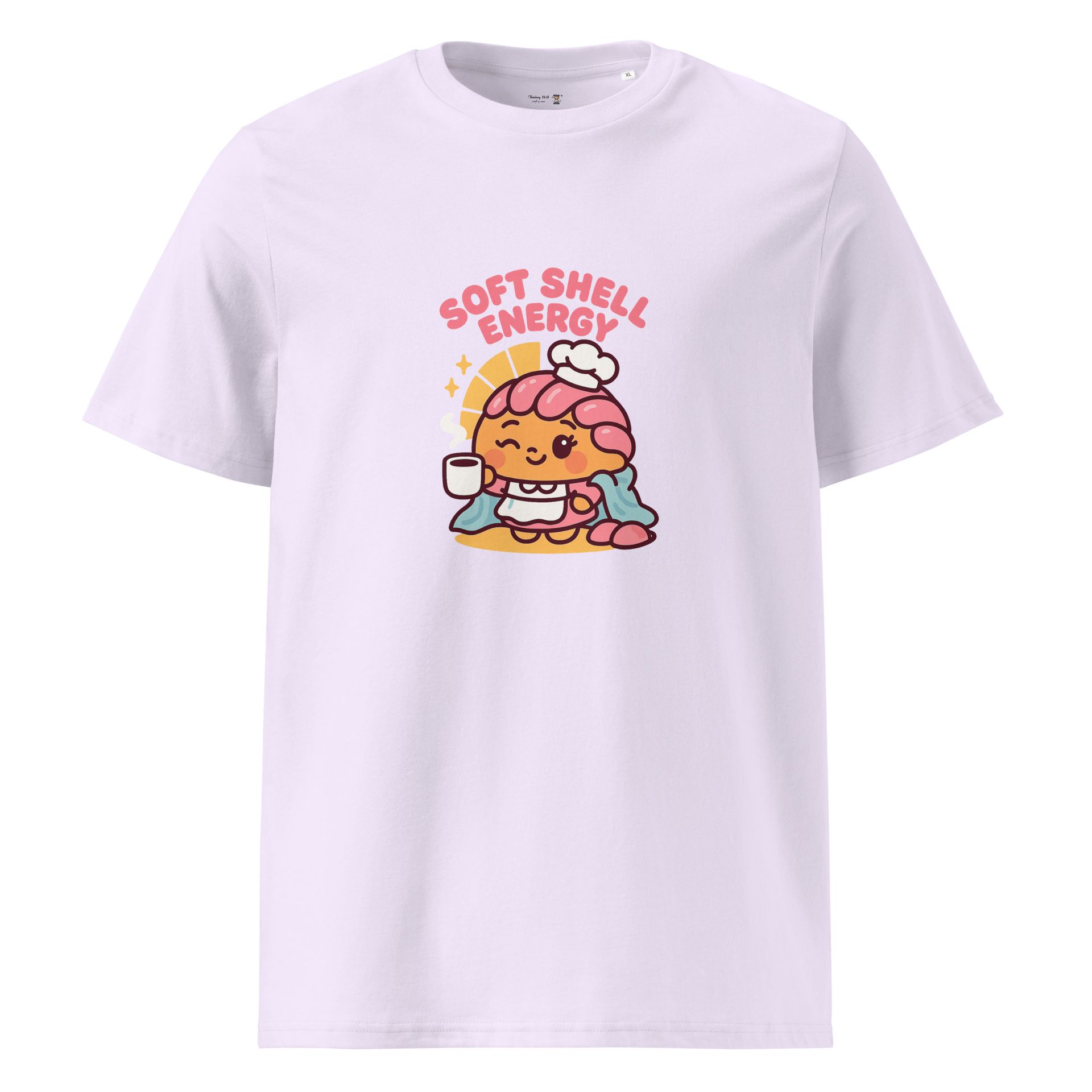 pink concha foodie tee, cozy pan dulce shirt with sleepy brunch vibes, kawaii Mexican bakery gift for sweet bread lovers