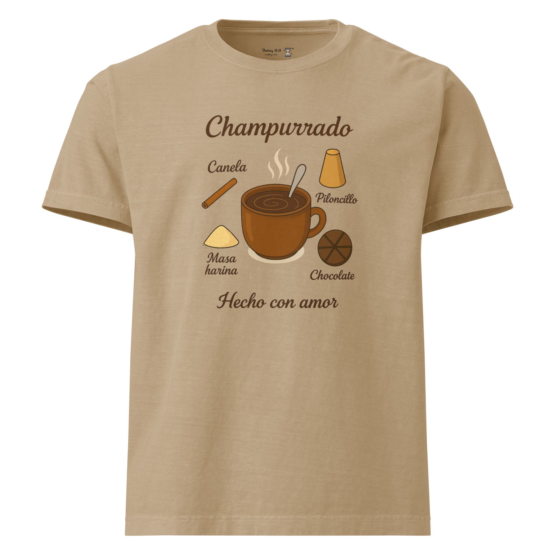champurrado shirt, mexican hot chocolate tee, hecho con amor, chocolate lovers gift, cultural bebida de chocolate shirt