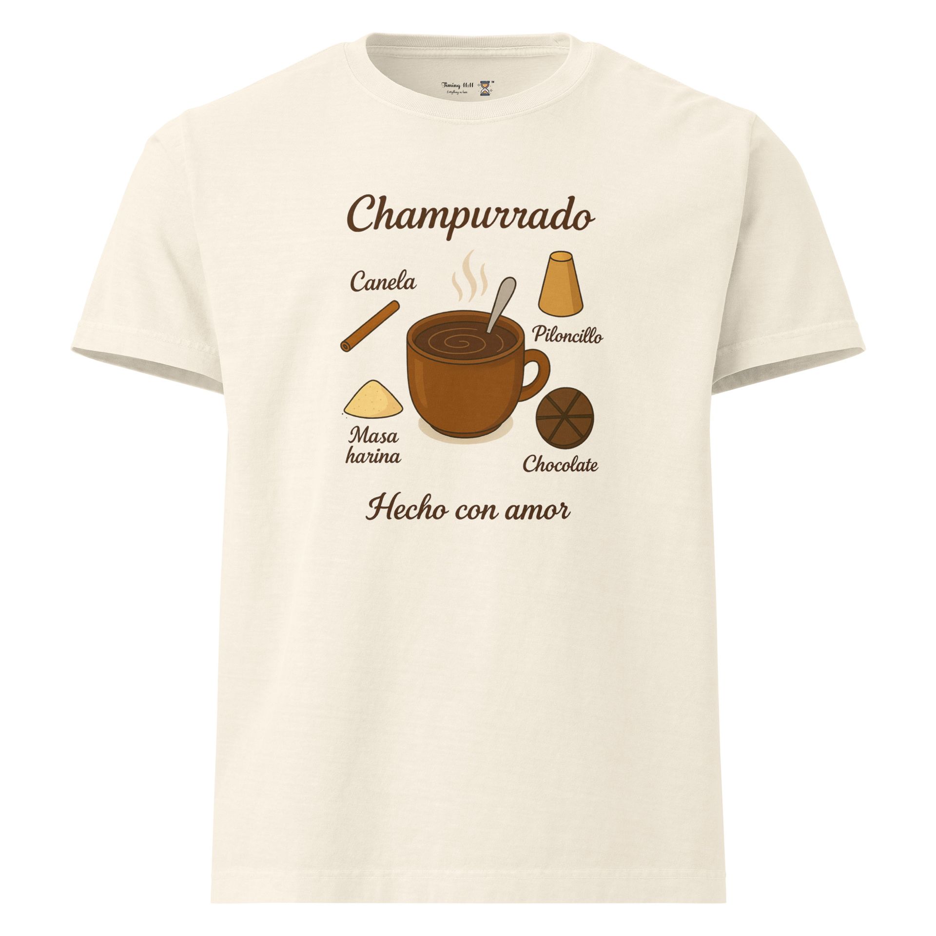 champurrado shirt, mexican hot chocolate tee, hecho con amor, chocolate lovers gift, cultural bebida de chocolate shirt