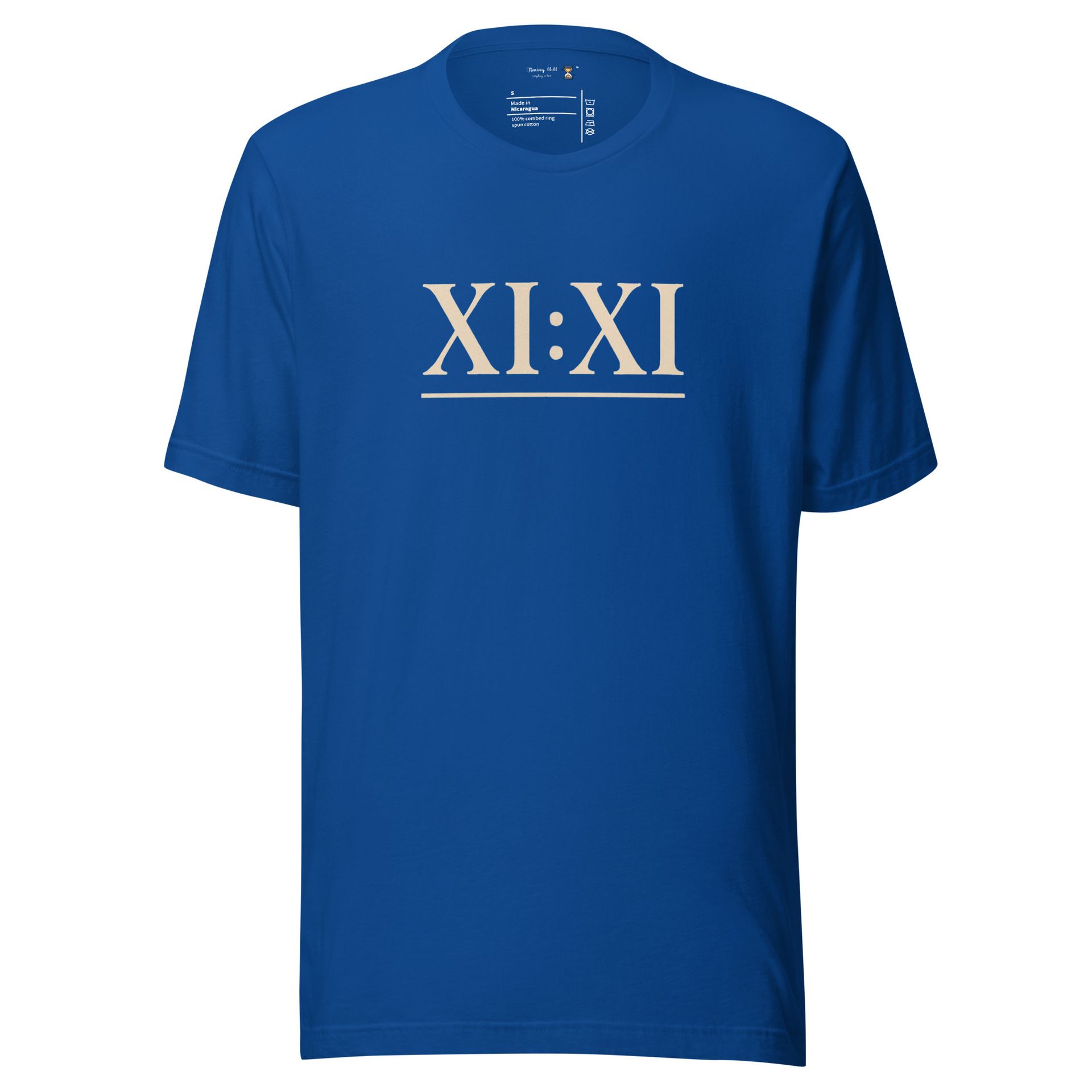 XI:XI angel number shirt, minimalist 11:11 tee with underlined graphic, spiritual numerology gift in neutral aesthetic