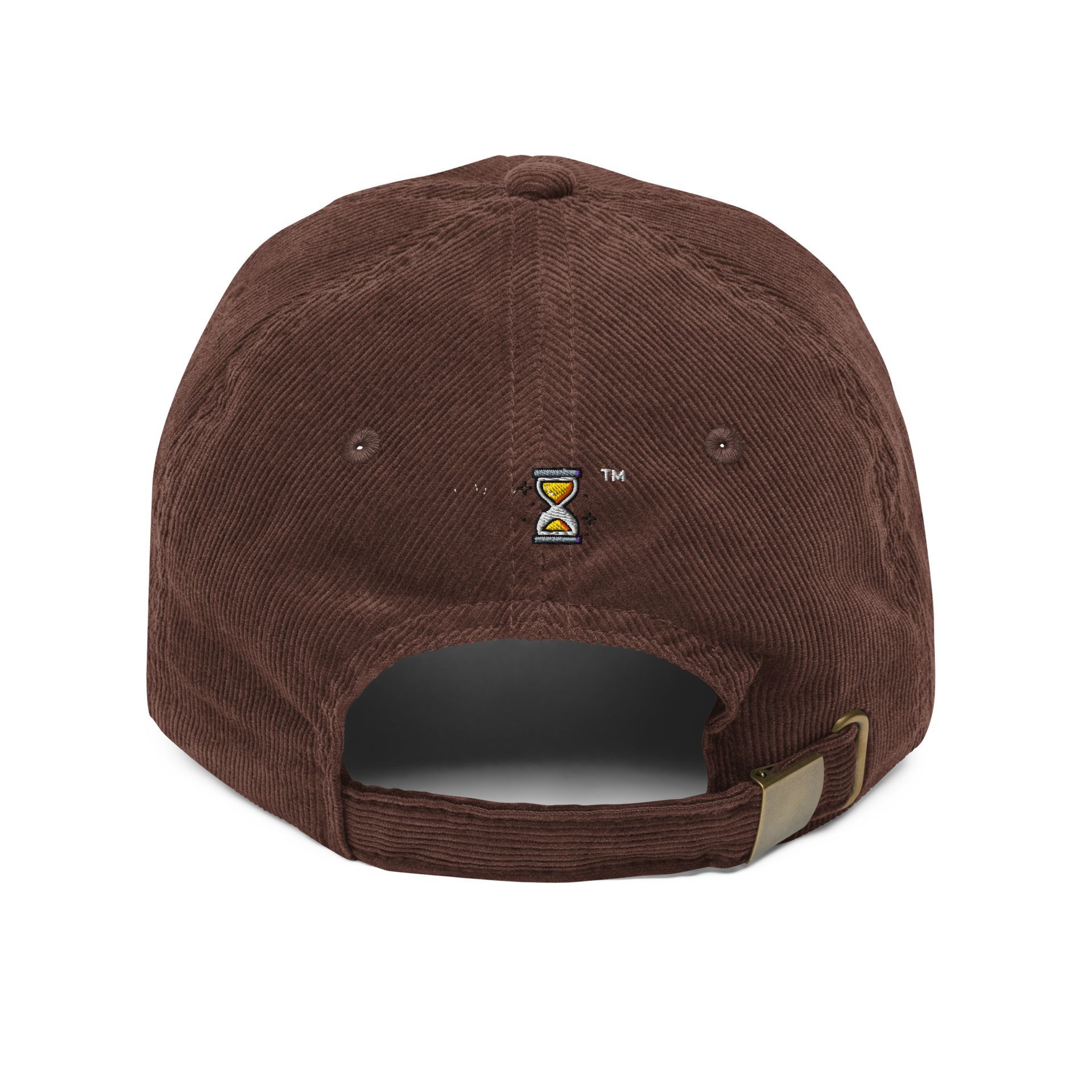 embroidered caviar dad hat, quiet luxury foodie cap with laurel detail, minimalist gift for elevated fashion lovers