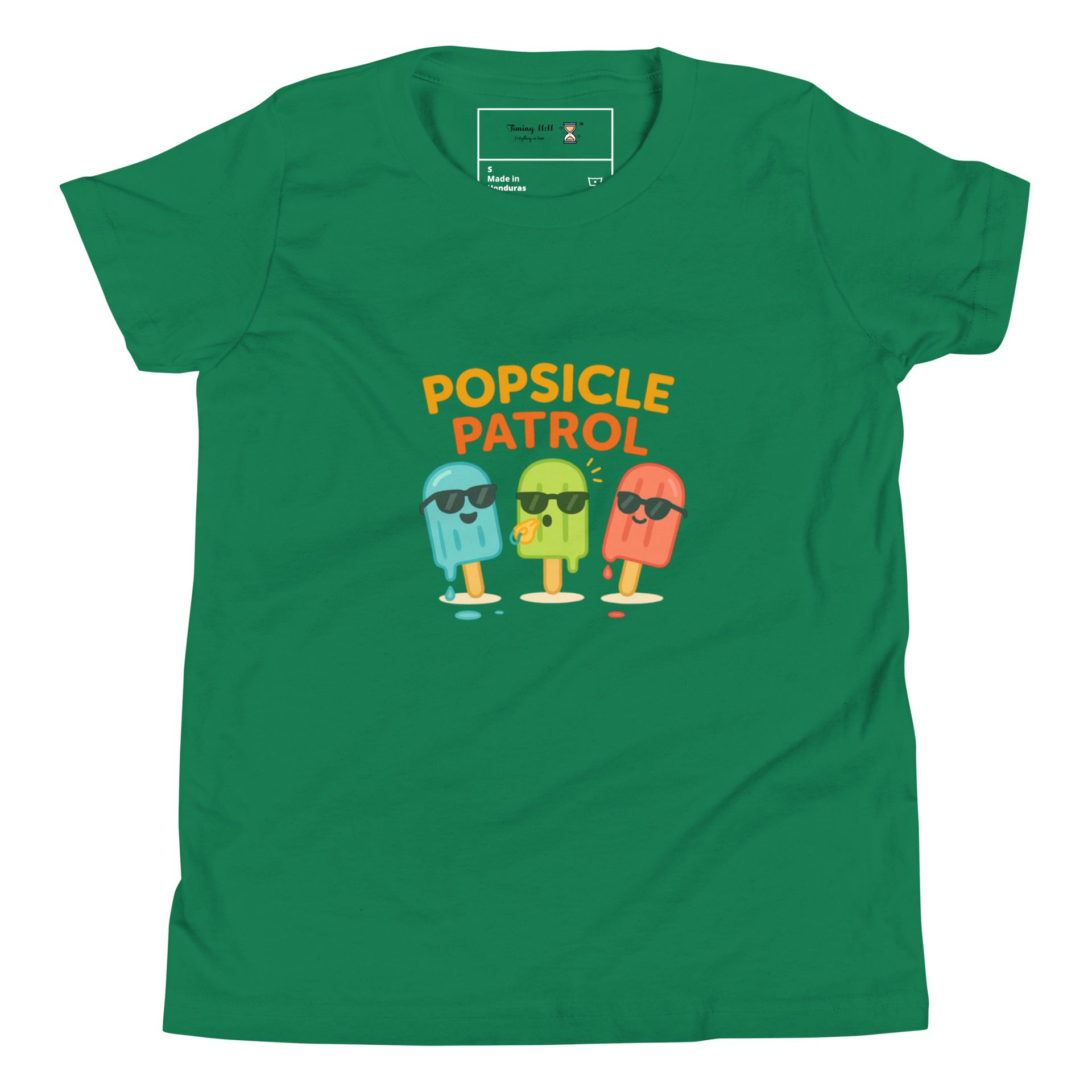 popsicle shirt kids, summer graphic tee, cute ice pop, fun youth t-shirt, frozen treat tee, playful kidswear, timing1111