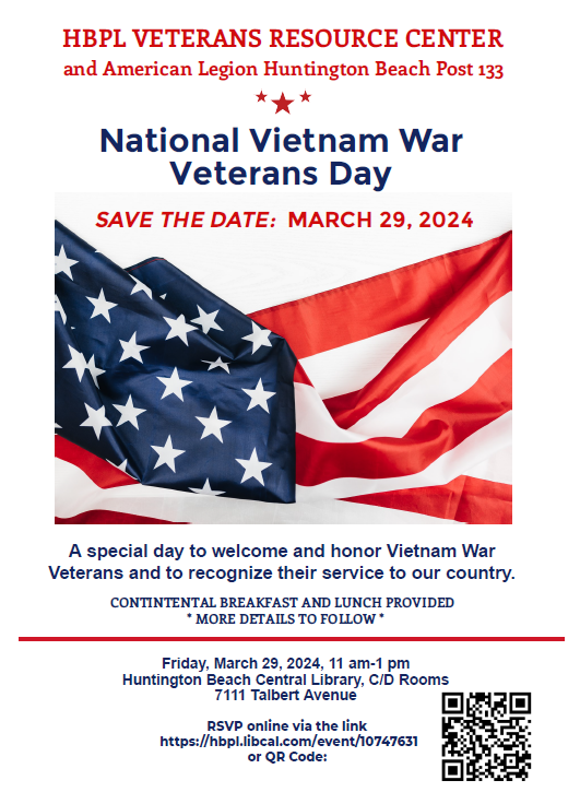 National Vietnam War Veteran Day